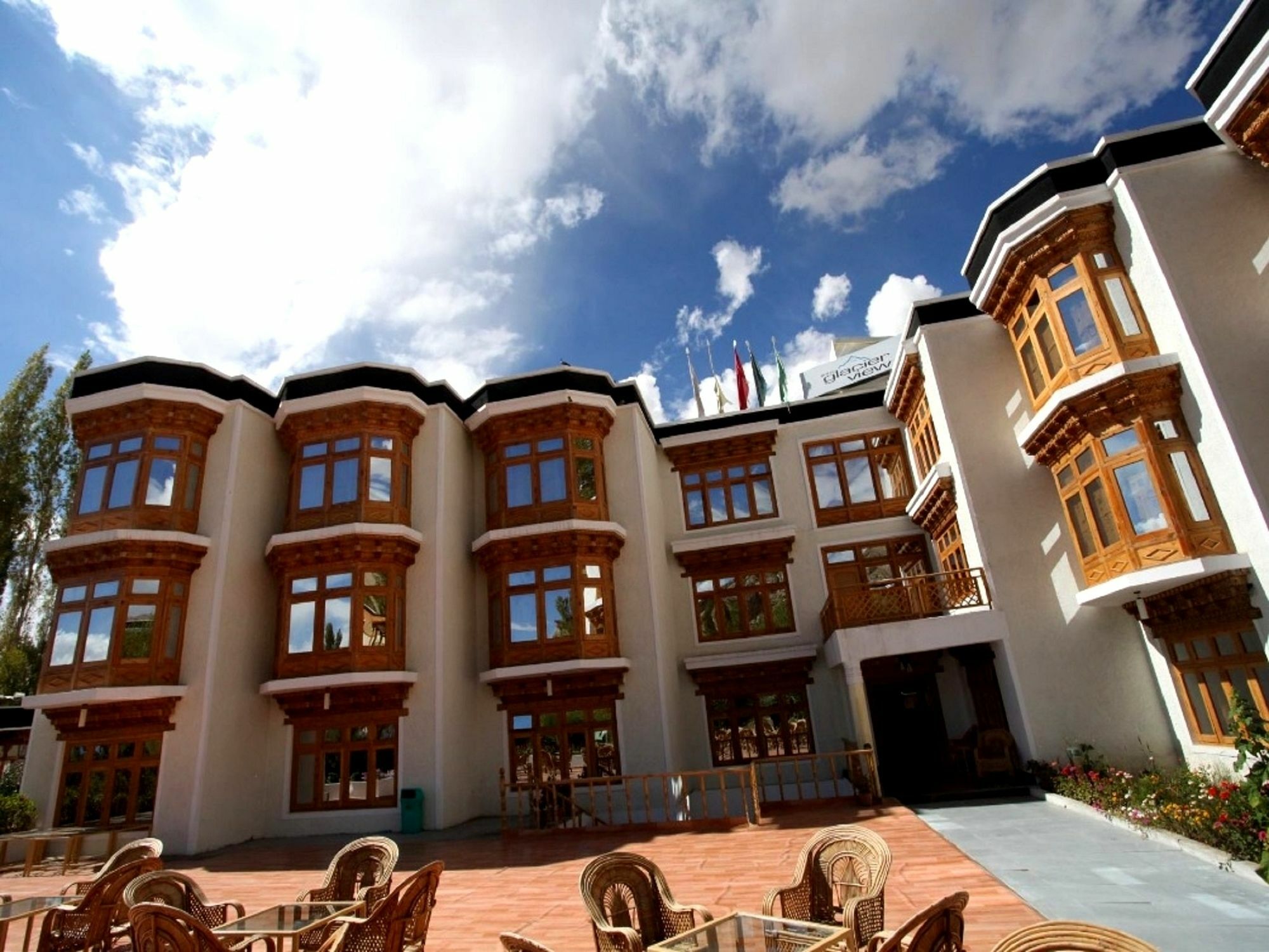 Hotel New Glacier View Leh Exterior foto